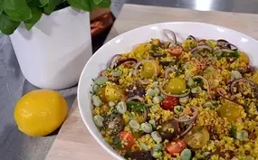 Veganistische recepten bulgursalade