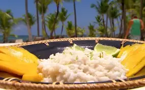 Hugo's exotische kokosrijst met mango