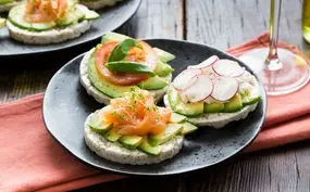 Rijstwafels met zeezout 