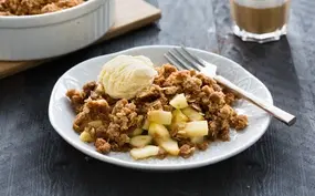 Appel crumble