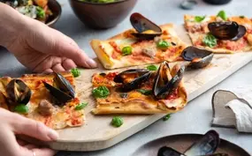 Plaatpizza di Mare