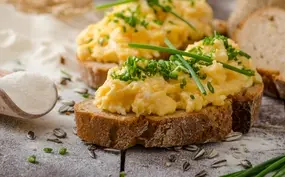 scrambled eggs