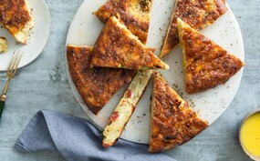 Spaanse tortilla met chorizo