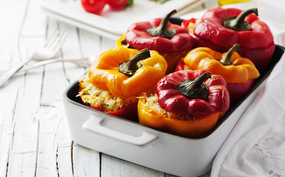 Gevulde paprika