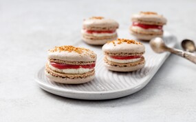 Cheesecake-Macarons