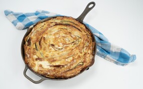 Tartiflette van de BBQ 