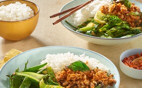 Aziatische kip met limoen 