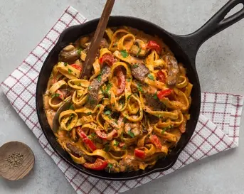 pasta Stroganoff
