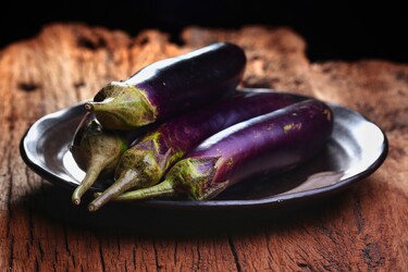 Aubergine bewaren