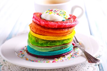 regenboogpannenkoeken