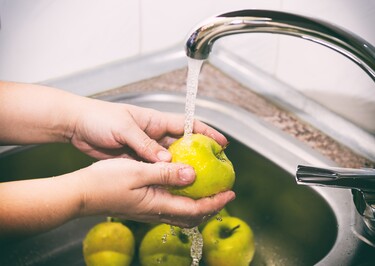 fruit wassen pesticiden
