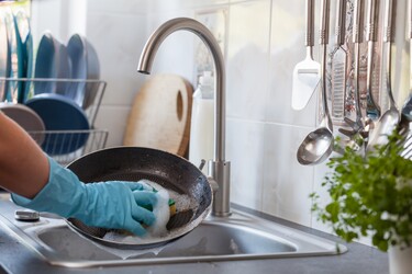 Washing skillet