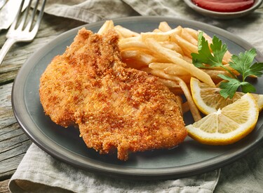 Zeg me dat het schnitzel is