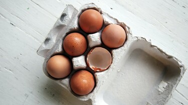 smoked eggs