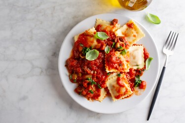 ravioli met eigeel