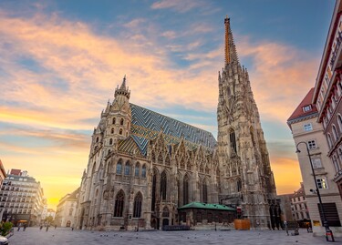 vienna stephensplatz zonsopkomst