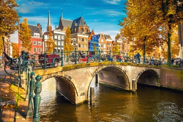 Foto van Amsterdam.