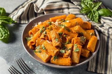 Pasta alla Vodka.