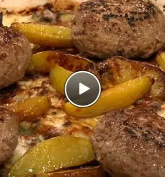 Gratin van knolselderij en blauwschimmelkaas