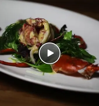 Salade Homard met limoenmayonaise