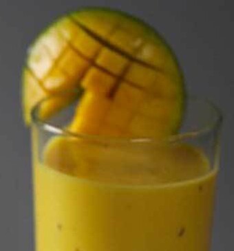 Mango-lassi met kummel
