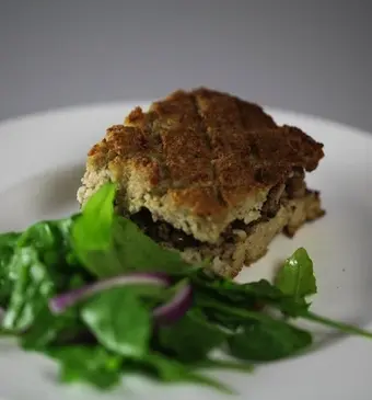 Kibbeh met pijnboompitjes