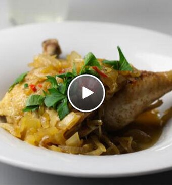 Kip met gember & gemberbier