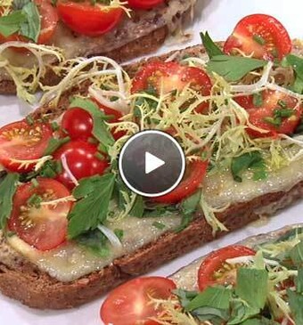 Gegrild zuurdesembrood