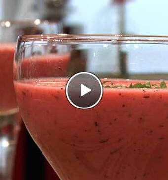 Rood fruit smoothie