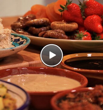 Muhammara & Dessert in mezzestijl