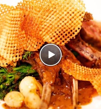 Duo van lam met vadouvansaus