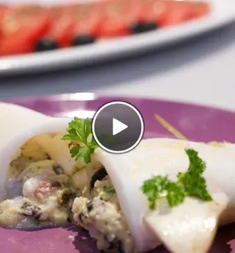 Calamari ripieni (Gevulde pijlstaartinktvis)