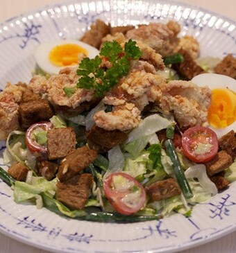 Crispy Chicken salad