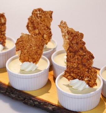 Tonkaboon-cremeuxtaartjes