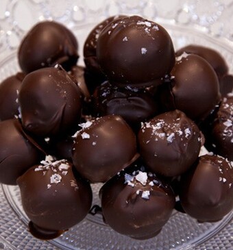 Chocolate salty balls