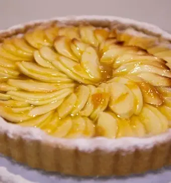 Franse appeltaart
