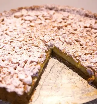 Cashew-appeltaart