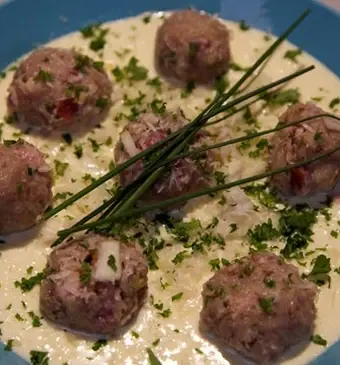 Gnocchi canederli alla Pusterese (Gnocchi uit Val Pusteria)