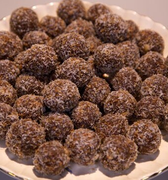 Kokos-hazelnootkugeln