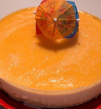 Tequila Sunrise taart