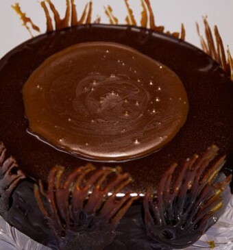 Chocolade-karameltaart