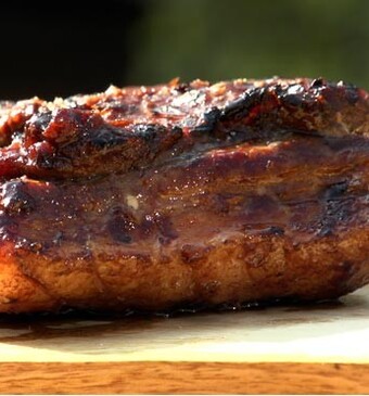 Gemarineerd buikspek