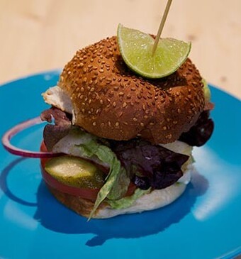 California fish burgers