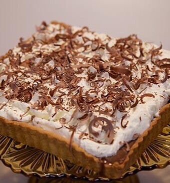 Butterscotch slagroomtaart