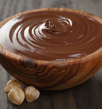 Homemade hazelnootchocopasta