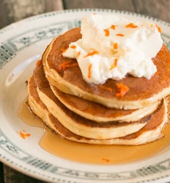 Ricotta citrus pancakes