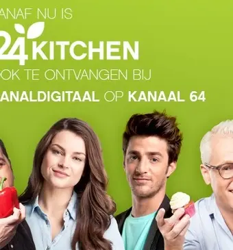 24Kitchen ook te ontvangen via CanalDigitaal