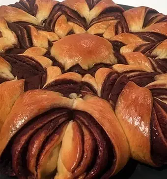 Stella di pan brioche