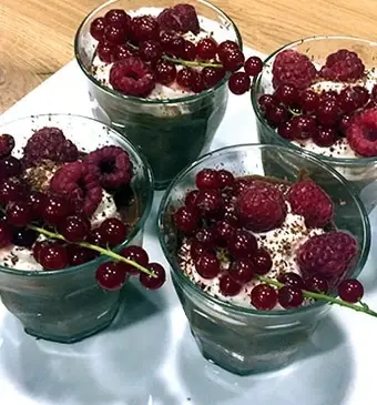 Mousse au moka