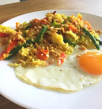 Bloemkoolrijst goreng